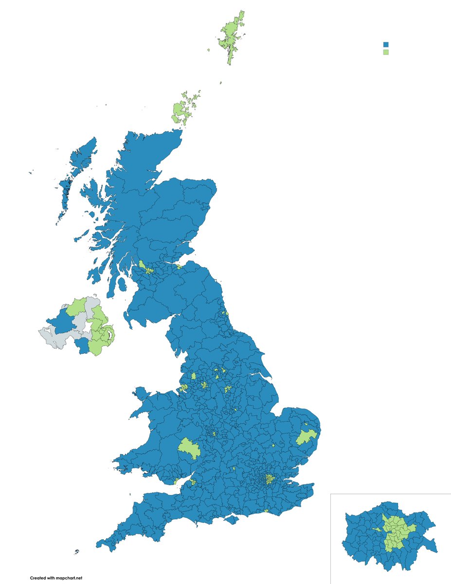 JohnLoony's tweet image. 2024 General Election
Which party got more votes: Conservative or Green
Conservative 556
Green 89
#GeneralElection #GeneralElection2024 #GE2024