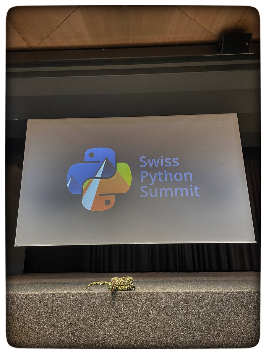 pythonsummit's tweet image. 🐍 The #SwissPythonSummit 2025 has come to an end!
A huge thank you to all our speakers, participants, sponsors, volunteers, and the amazing community who made it unforgettable. 💙
We hope you leave with new ideas, friends, and inspiration.
See you next year! 👋
#Python #RUST