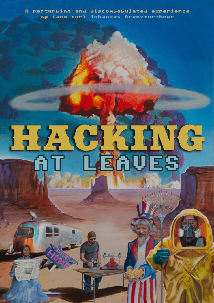 HACKING AT LEAVES weaves together two storylines: hackers in Colorado who made medical equipment during COVID-19, and the pandemic’s impact on Native American communities, including the Navajo Nation.
Grenzfurthner wanted to reflect both the local and historical context of the