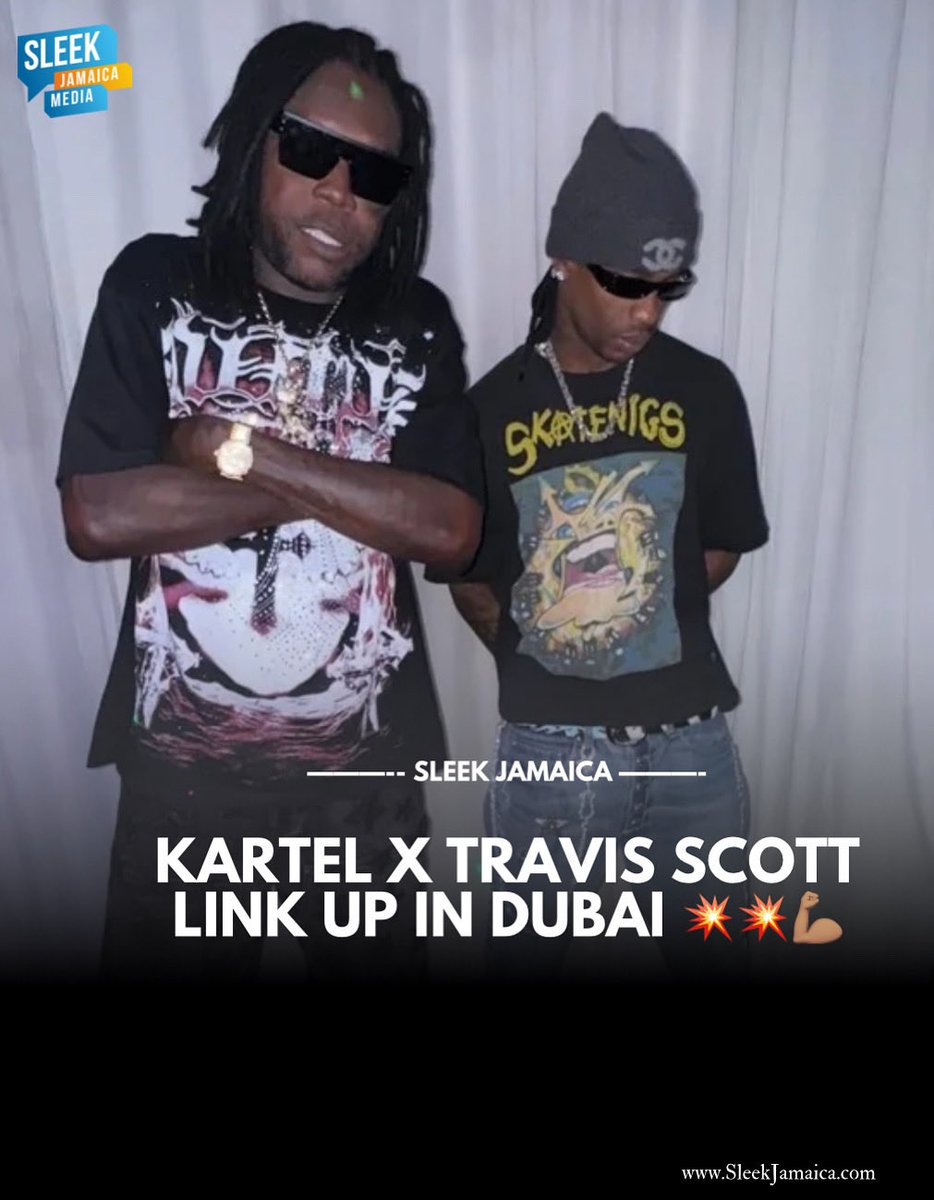 Sleekjamaica's tweet photo. World stars #Vybzkartel #TravisScott
💥💥😤
Gaza x #Laflame 🤝🆙 https://t.co/yCpw1t2EnY