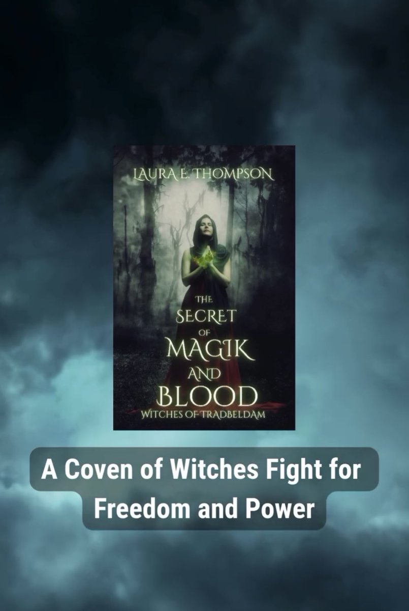 lethomp6_author's tweet image. #Witchyread for #Halloween #fantasy #fantasyreaders