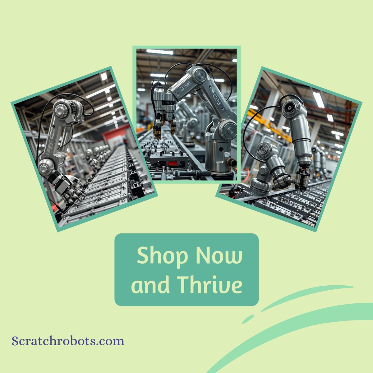 scratchrobots's tweet image. Discover how robotics boosts manufacturing efficiency and output! 🤖📈 #Innovation #Manufacturing
#ScratchRobots #RoboticsEducation #STEMForKids #LearnToCode #BuildRobots #HandsOnSTEM #KidInventors #FutureEngineers #DIYRobotics #AIForTeens