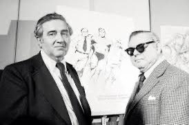 “One night, when all the thoughts were coming to me, the concept came to me that Superman could have a dual identity, and that in one of his identities he could be meek and mild, as I was, and wear glasses, the way I do.”

Remembering Jerry Siegel, born this day October 17, 1914.