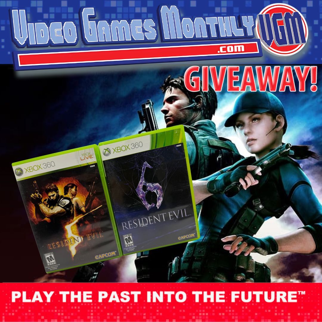 📢 Resident Evil #GIVEAWAY📢

We are giving away Xbox 360 versions of Resident Evil 5 and 6!

To enter, just

♻️RT This Post!
🙋Tag A Friend!
👍Like This Post!
🏃♂️Follow Us!