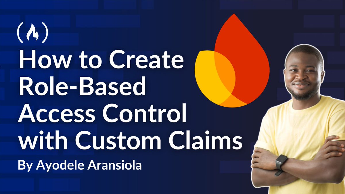 freeCodeCamp's tweet image. When you're building an application, you likely don't want all users to have the same level of access.
This is where role-based access control comes in handy.
In this guide, @LeomOfThings teaches you how to set up RBAC with custom claims ising Firebase rules.…