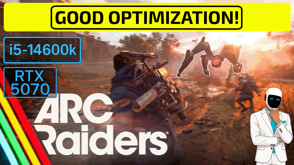 Krounder244908's tweet photo. ๐ฅ FULL SETTINGS BREAKDOWN! RTX 5070 + i5-14600KF in ARC Raiders
โ
1080p Low โ Ultra + Frame Gen
โ
1440p Low โ Ultra + Frame Gen
โ
4K Low โ Ultra + Frame Gen
@NVIDIAGeForce @Intel @EmbarkStudios
#ARCRaiders #RTX5070 #BenchmarkTest
https://t.co/9ytr7AmqDm via @YouTube https://t.co/RzIZPCYJsA