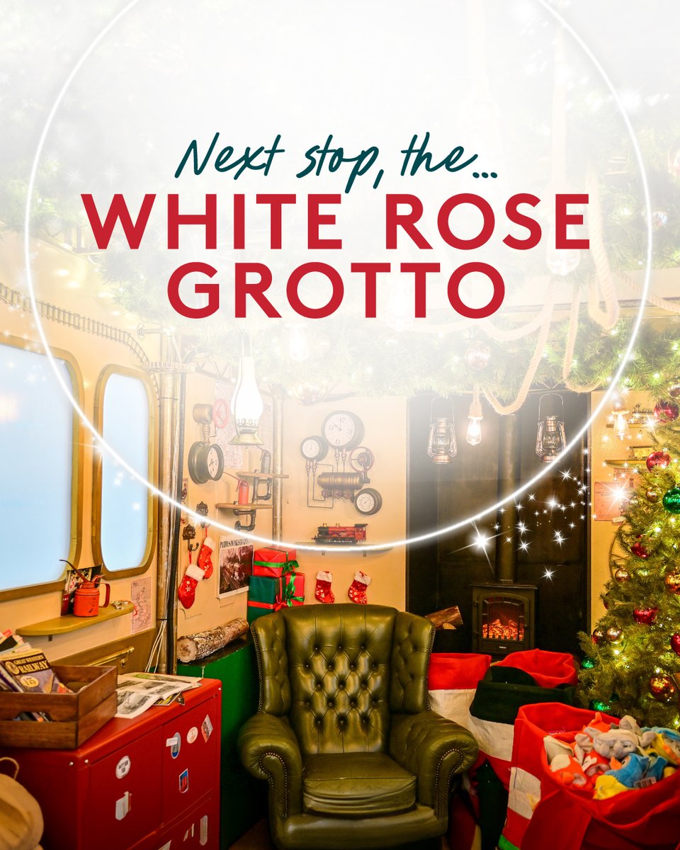 whiteroseleeds's tweet photo. All aboard The White Rose Express 🚂  

Tickets to meet Santa are now ON SALE! Join us 7th November - 24th December and let the kids immerse themselves in Christmas magic🎅 ✨ 

🎟️ Find out more and book your ticket here: https://t.co/AIcCrGJShp https://t.co/AC5DzHiO2X