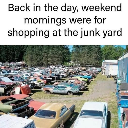 I love the junkyard ❤️
