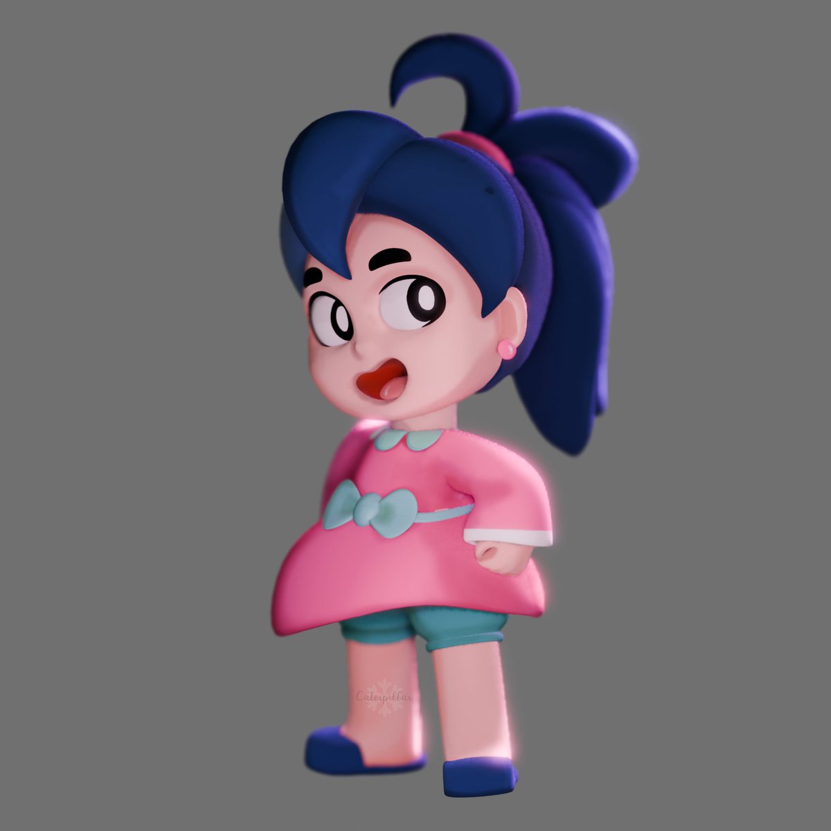 From 2D comic to 3D! Loved working on this one💙

 . 

 . 

 .
 #3DCG #b3d #3DModel #Chibi #OC #comic #character #characterartist #commissionsopen #ArtistOnTweeter #ArtistsOnTheChain #AOTC #artmoots #ArtistAtWork #3DArt #artistsonX