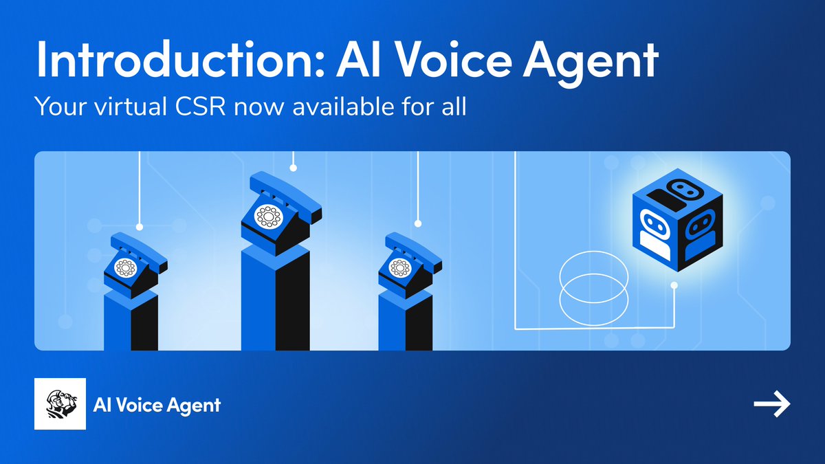 ServiceTitan's tweet image. The future of customer service is here and it has no hold music. No transfers. No waiting. Just one smart call with our new AI Voice Agent.
Claim your 50 free calls: servicetitan.info/4nXwCJA

#ServiceTitan #SkilledTrades