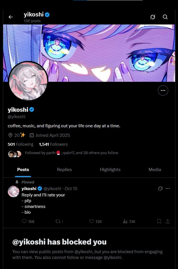 codeixx's tweet image. many ppls on x just blocked me bcz i am 13 😭😭😭