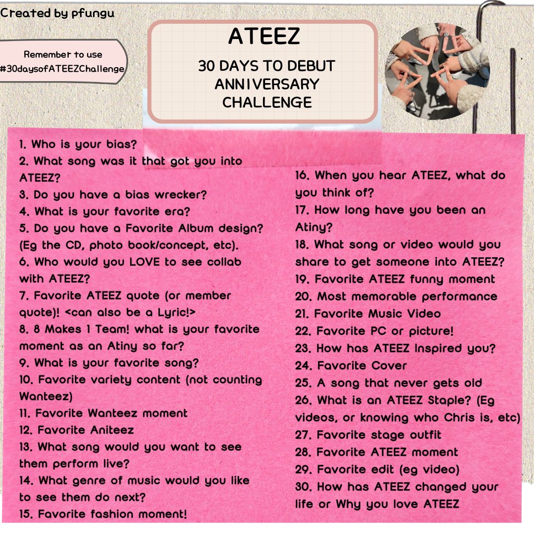 _MissMariia's tweet photo. DAY 16
A lot of the times i instantly think of them on stage, cos they're such incredible performers and they deliver pure gold no matter what the song is.
#30daysofATEEZChallenge
#μμ΄ν°μ¦ #ATEEZ https://t.co/cgrXGqOaoq