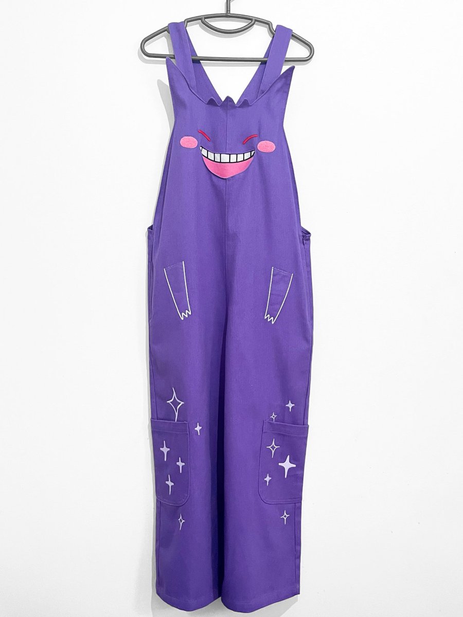 ricecorpse's tweet photo. BOO! 👻💜

Main body is made with purple cotton twill, relaxed oversize fitting👀 Chest pocket is their mouth - you can pull the pocket out to make a “tongue” 

✨✨✨ https://t.co/nHNbqI3sxy