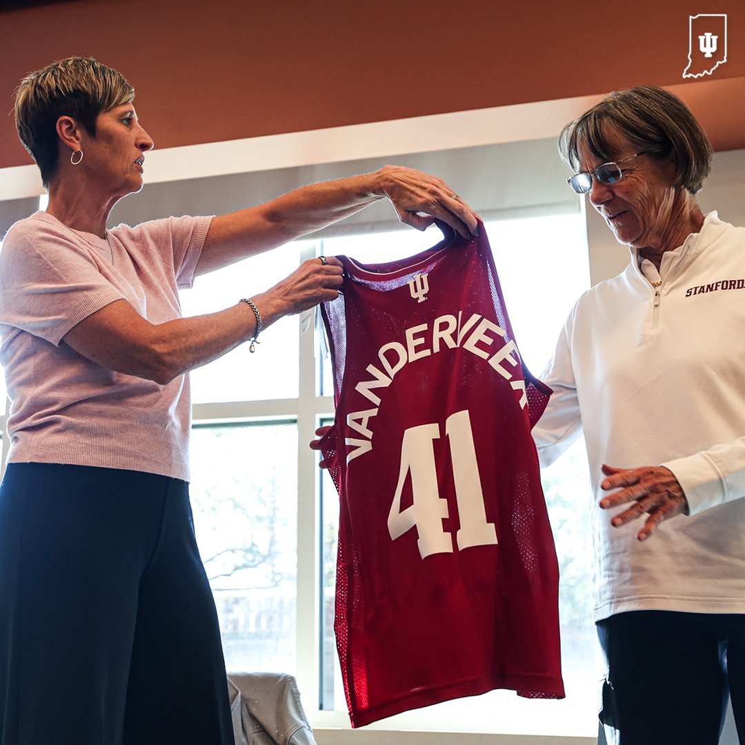 A conversation on leadership, lessons learned &amp; the evolution of the women's game with Hoosiers past &amp; present. 📸