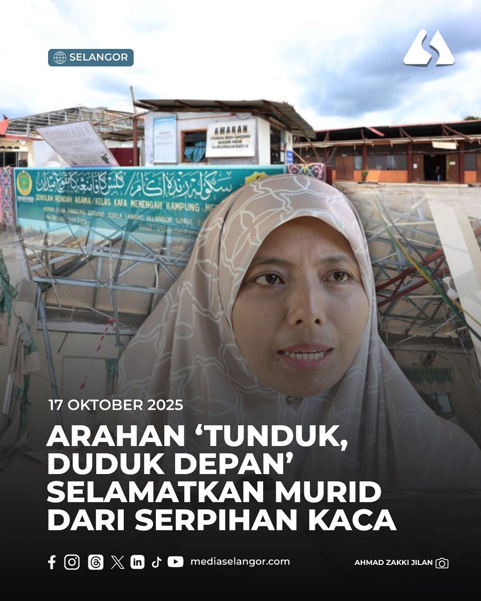 Media_Selangor's tweet image. RIBUT | Awan tiba-tiba bertukar gelap, angin yang pada mulanya bertiup perlahan tiba-tiba menderu kuat. Dalam sekelip mata, suasana sekolah bertukar kecoh.

Baca selanjutnya l1nq.com/2EOSa

#MediaSelangor #Sijangkang #Kafa