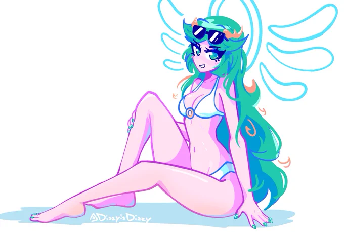 It's still summer Lady Palutena says so