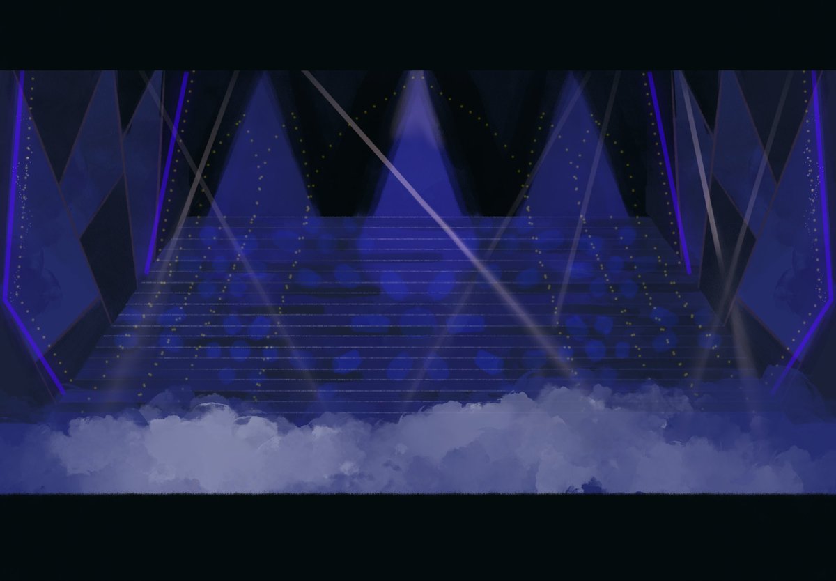 k_hfd_'s tweet photo. いつの間にか大階段描いてた https://t.co/7GnBxgrsQ0