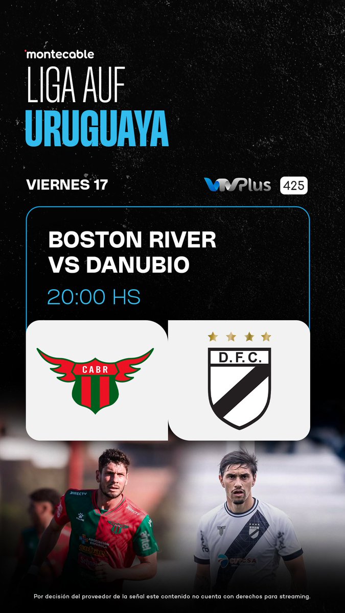 montecableuy's tweet image. ¡Última fecha del Torneo Clausura! 🔥 

El primer partido será entre Boston River y Danubio a las 20.00 hs

Mirá el partido por VTV Plus 425