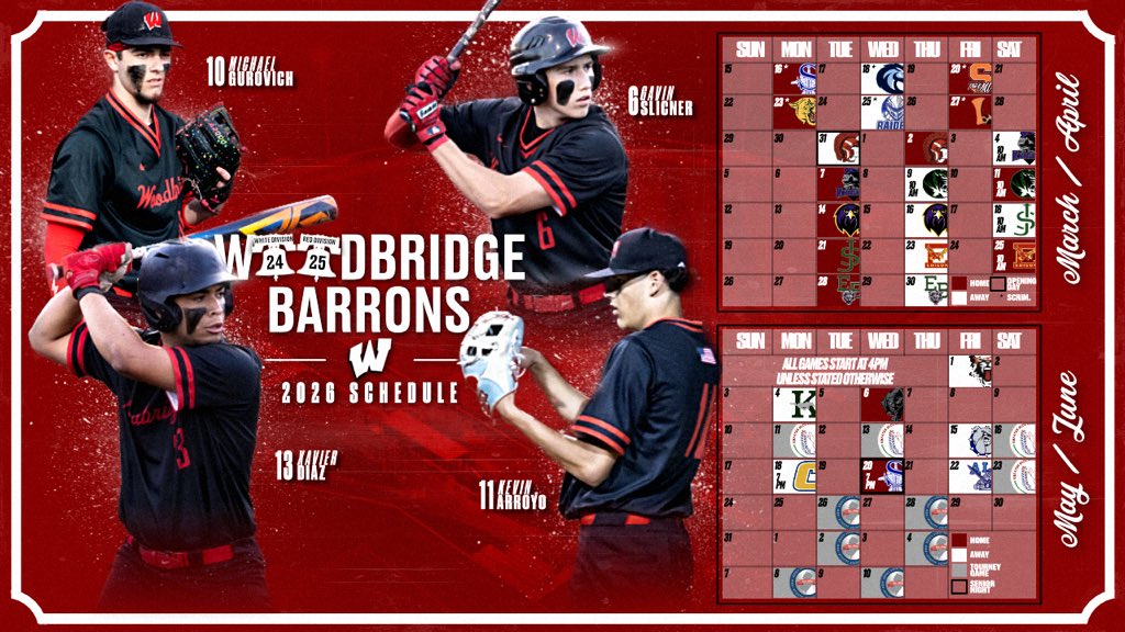 Woodbridge HS Baseball tweet media