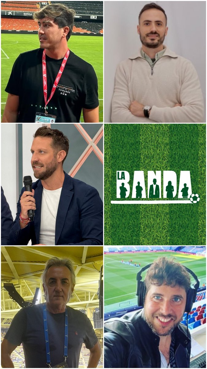 📺Hui <a href="/Dani_Merono/">Dani Meroño Bori</a> estarà acompanyat en ⚽️#LaBanda per...

🗣️ <a href="/sanchis14/">Nacho Sanchis</a>, <a href="/LeivaPS/">Pablo Leiva</a>, <a href="/javperez11/">javier pérez pastor</a> i <a href="/CarlosAyats/">Carlos Ayats Pérez</a> 

💻 I connexió des d'Alacant amb <a href="/tonicabot22/">Toni Cabot</a> 

⏰A les 23:40 h, en la televisió d'<a href="/apunt_media/">À Punt</a>

👀Tots els programes a la carta, ací👇

▶️ apuntmedia.es/programes/la-b…