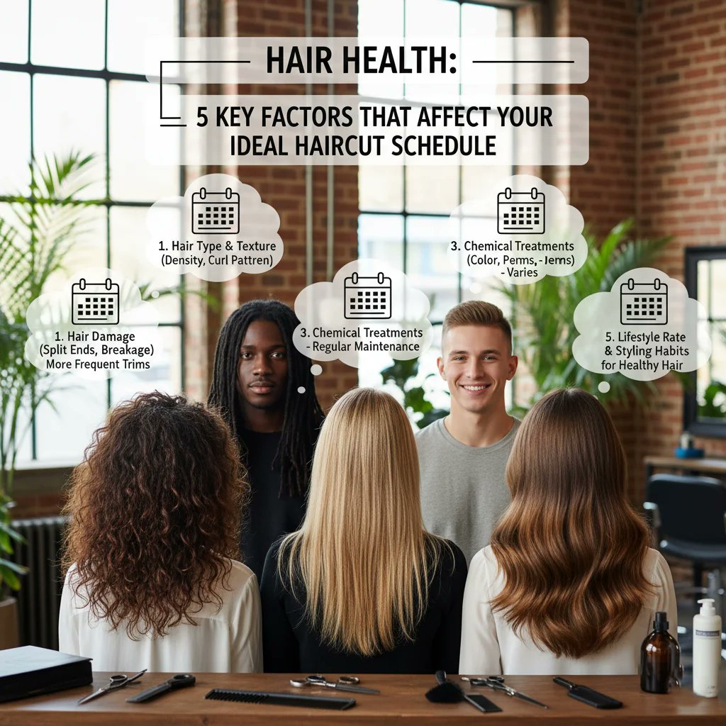 barberhairfade's tweet image. How often should you really get a haircut? 🤔
It depends on 5 key factors:
1️⃣ Hair length
2️⃣ Growth speed
3️⃣ Hairstyle type
4️⃣ Face shape
5️⃣ Maintenance routine
Stay sharp with the right schedule. 💇‍♂️
#HaircutSchedule #Barber #MensHaircuts #HairstyleTips

barberhairfade.com/how-often-shou…