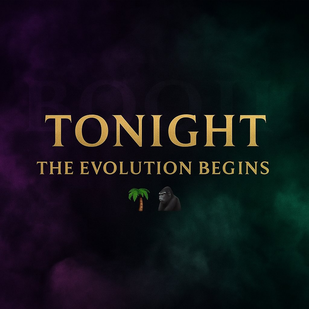 OfficialBooji's tweet photo. What’s up BOOJI Tribe! 🦍💎
👉 https://t.co/aLW04yrNxn
Today’s the day.
We’re finally revealing what’s been happening behind the scenes.
🔥 Big announcement drops around 6 PM EST, followed by a BOOJI LIVE later tonight.
React if you’re ready for the next chapter. ⚡🌴
#BOOJI #CryptoTribe #TheEvolution #BullRun #NoRugsJustHugs