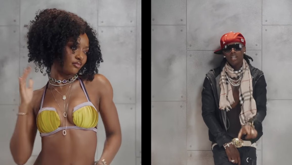 thefader's tweet image. Ayra Starr and Rema link up for new single &quot;Who&apos;s Dat Girl,&quot; out now.