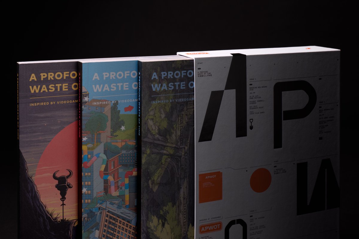 APWOTmag's tweet photo. The APWOT reprints are being sent out now, along with slipcases and other rewards. Thank you all so much for your support for the kickstarter campaign! https://t.co/VKLkaX1Djq