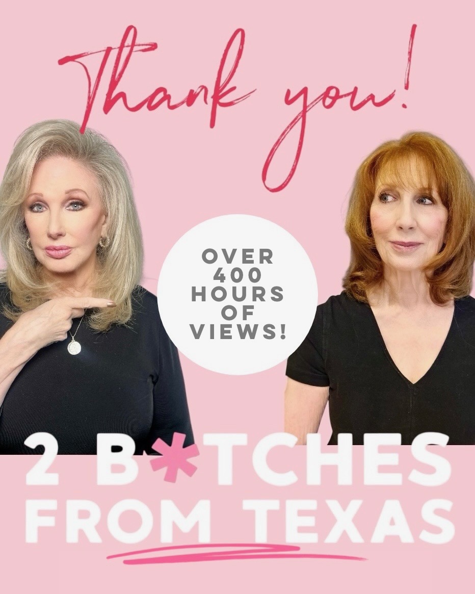 Our first episode of Two Bitches from Texas featuring the iconic Donna Mills is getting such an amazing response! 💅 We’re so grateful to everyone who tuned in.

🎧 Listen wherever you get podcasts or watch on YouTube!

youtube.com/watch?v=3L7QjF…

#TwoBitchesFromTexas #DonnaMills