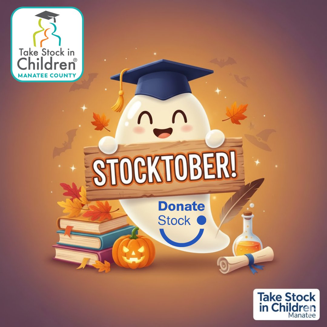 TakeStockManatee (@tsicmanatee) on Twitter photo ๐ Itโs Stocktober!
Turn your appreciated stock into life-changing scholarships for Manatee County students! ๐
โ
 Avoid capital gains tax
โ
 Claim a federal deduction
โ
 Support mentorship & college success
๐ Give smart this Stocktober: bit.ly/TSICDonateStock ๐ Itโs Stocktober!
Turn your appreciated stock into life-changing scholarships for Manatee County students! ๐
โ
 Avoid capital gains tax
โ
 Claim a federal deduction
โ
 Support mentorship & college success
๐ Give smart this Stocktober: bit.ly/TSICDonateStock