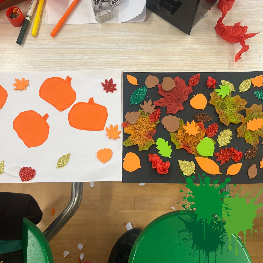 cheamparkfarm's tweet image. Autumn is in the air! 🍂 
Our wrap-around care children are busy creating beautiful seasonal scenes with leaves, pumpkins, and a bit of sparkle. ✨

 So much fun! 
#WrapAroundCare #AutumnCrafts #ChildrensArt #AfterSchoolFun