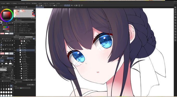 スクショ見てから「頭の形おかしくね?」ってなった。 