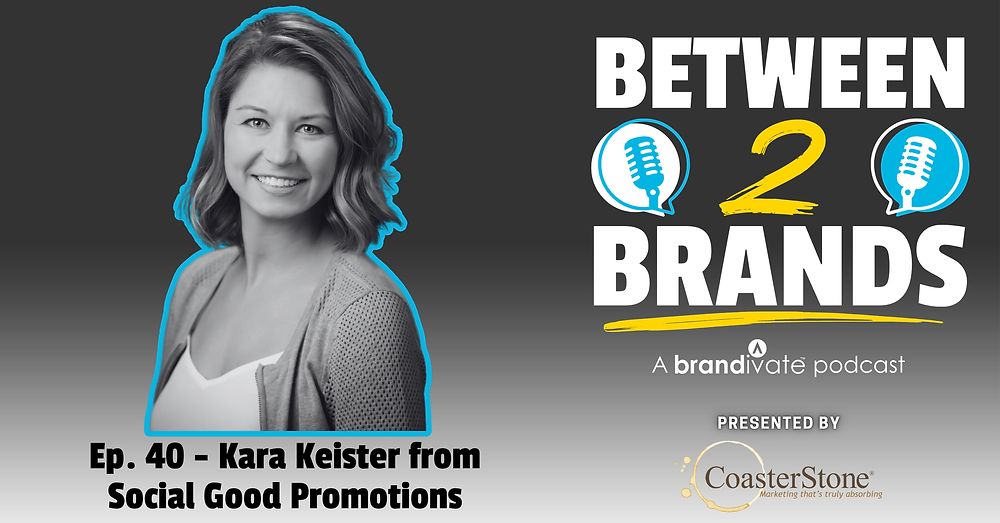 brandivatemktg's tweet photo. BAM! Time for Ep. 40 of the Between 2 Brands #podcast with @realbillpetrie! This week: Serial volunteerism, commerce for good, and Kara Keister! Big thanks to #CoasterStone for sponsoring! https://t.co/1uuBJS2ur9 https://t.co/I6KSw1peI3