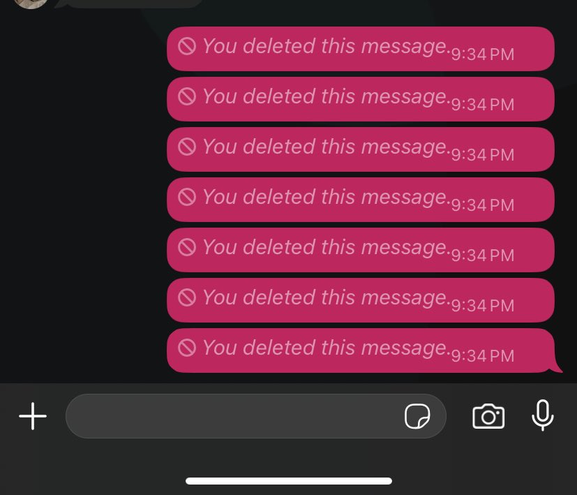 لما تهبد اللي بخاطرك بعدين تستوعب انك قلت اللي بخاطرك 
الحمدلله انهم مسويين خاصية الحذف ولا وش يصبرني على تأنيب الضمير والندم😖