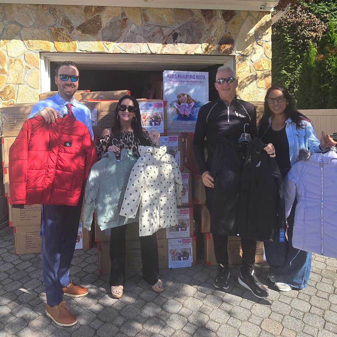 A huge thank-you to Bob Eslick, the Executive Director of Kids Helping Kids, and the rest of the KHK team for their incredible donation of 300 coats to support children and families in need. 

#community #gratitude #givingback #kindness #nonprofit #longisland #impact #equity