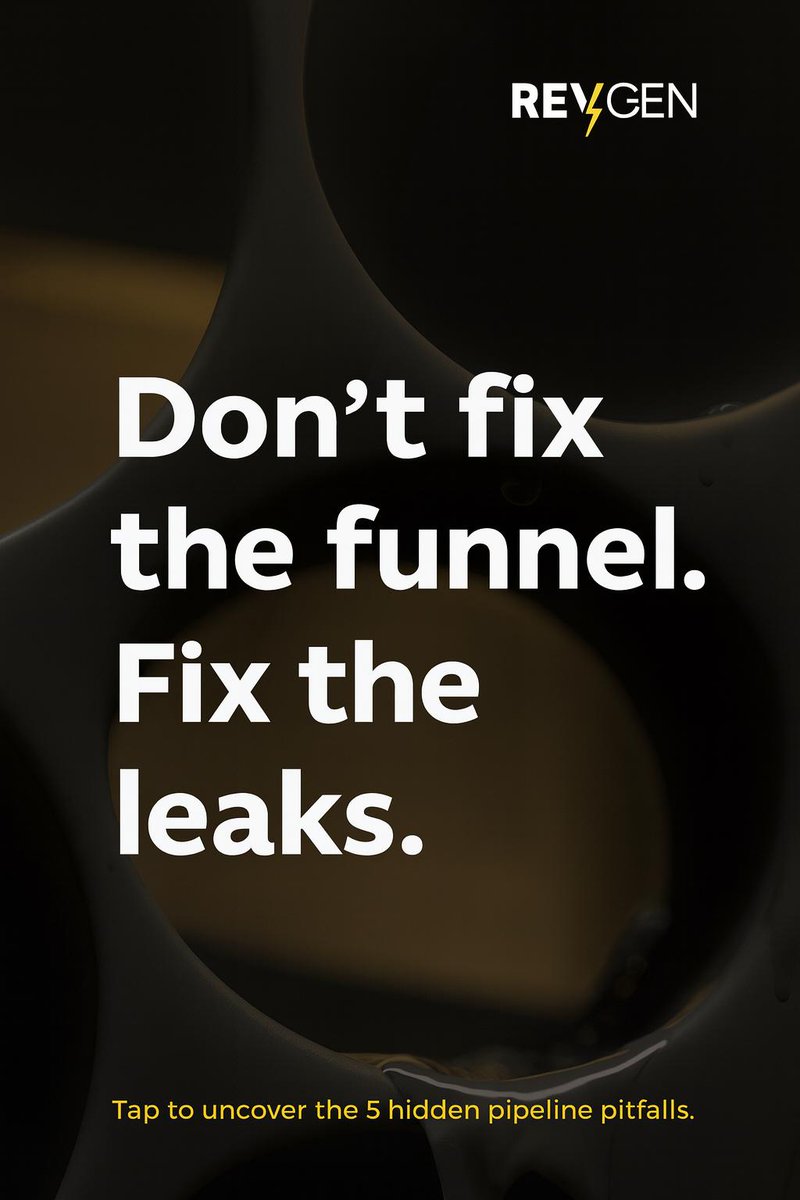 Your pipeline isn’t the problem. The leaks are.

Five pitfalls stalling your revenue engine and quick fixes:

➤ ICP fog. Reps chase anyone with a logo. Fix: define 3 must-have pains, firmographics, trigger events. Score accounts 1-5. Cut the bottom 40 percent.

➤ Sloppy