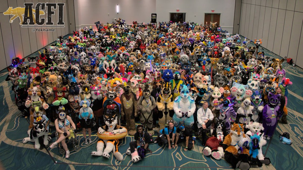 Alamo City Furry Invasion (@furryinvasion) on Twitter photo The #ACFI2025 group photos are here! Now to play everyone's favorite game: "Find Your Fursuit".
Hi-res photos can be found on our Flickr:  flic.kr/s/aHBqjCxEFP
📸 @Yokhame 
#FursuitFriday The #ACFI2025 group photos are here! Now to play everyone's favorite game: "Find Your Fursuit".
Hi-res photos can be found on our Flickr:  flic.kr/s/aHBqjCxEFP
📸 @Yokhame 
#FursuitFriday