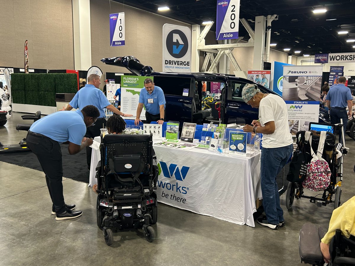 mobilityworks's tweet image. Ft. Lauderdale @abilitiesexpo, we&apos;re here!

Stop by Booth 308 to connect with our team, learn about our innovative mobility solutions, and snag a free MobilityWorks t-shirt.

We can&apos;t wait to see you there!

#2025AbilitesExpo #AccessibilityMatters #MobilityWorks