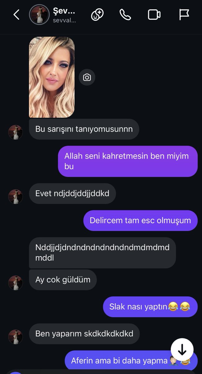 Ne güzel olmuşum lan sarışın olunca…!!!