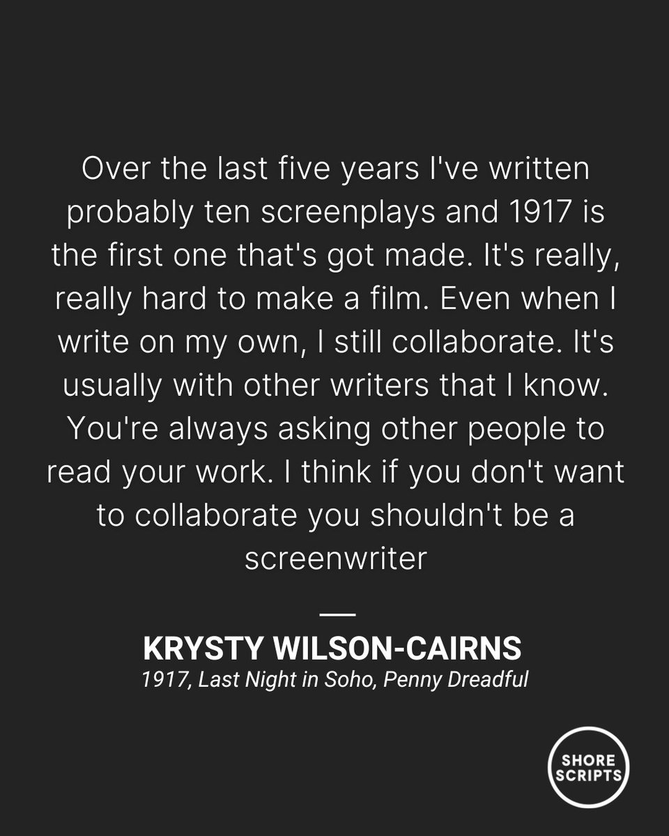 ShoreScripts's tweet image. The journey from page to screen is never easy, but collaboration and perseverance make all the difference. Keep pushing forward, stay open to feedback, and trust the process, your story is worth it. #screenwriting