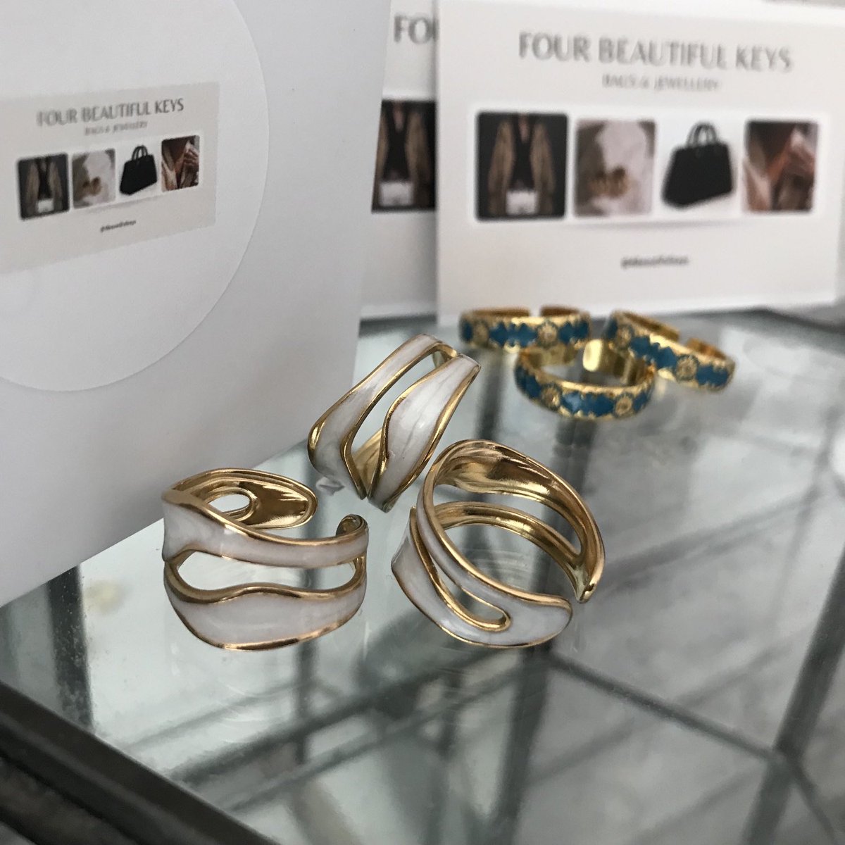 Adjustable rings- Rings- Gold rings 4beautifulkeys.etsy.com/listing/170170…