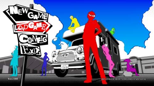 I fucking love the silhouette style most persona title screens go for now