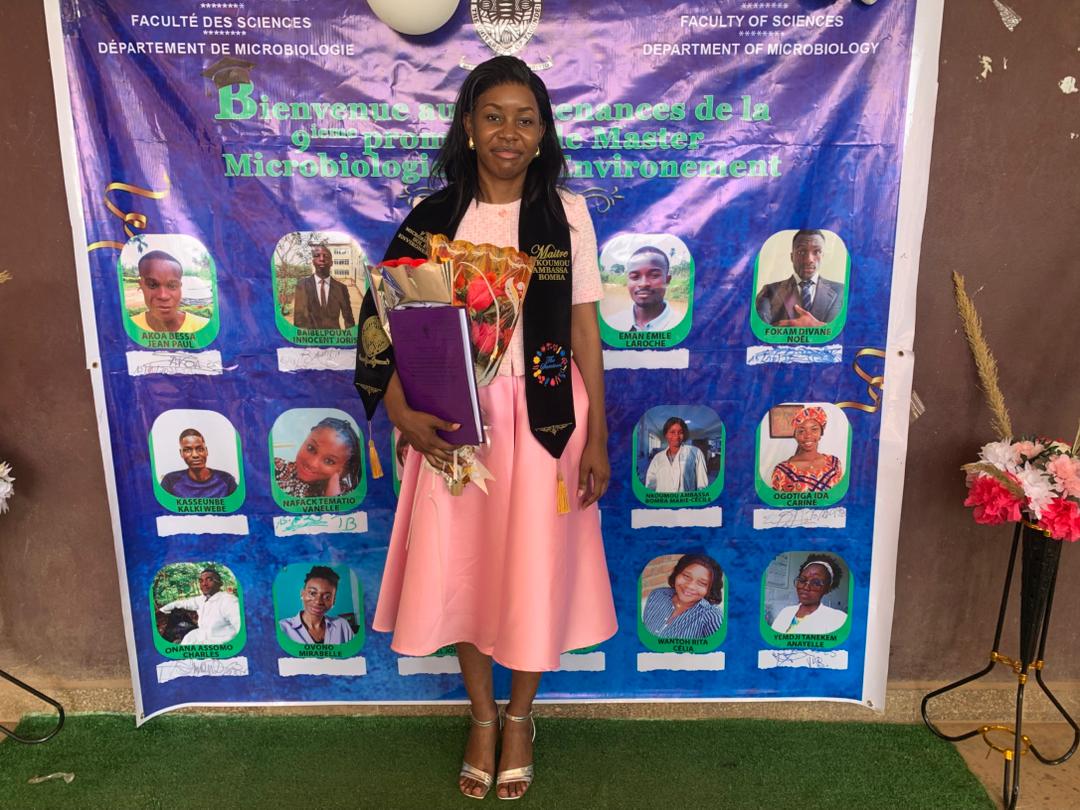 cam_crid's tweet image. #CRID is proud to celebrate a remarkable #academic milestone: three Master&apos;s thesis were successfully defended within this week. Toutcha Wilfried ; Chanelle Toukam; Marie-Cécile Nkoumou Ambassa Bomba defended their thesis at the Faculty of Science of University of Yaoundé I.