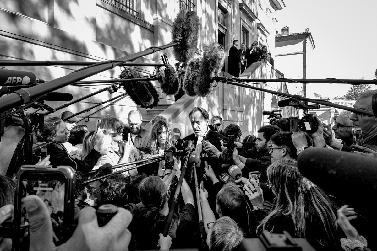 Procès de Cédric Jubillar, Albi, après le verdict.
Photo <a href="/FB_Midilibre/">FRANÇOIS BARRERE</a> 
Merci à tous pour avoir suivi avec nous le procès #jubillar ici et sur tous les supports de <a href="/Midilibre/">Midi Libre</a>  et rendez-vous pour le procès en appel, fin 2026 ou début 2027, normalement à Toulouse.