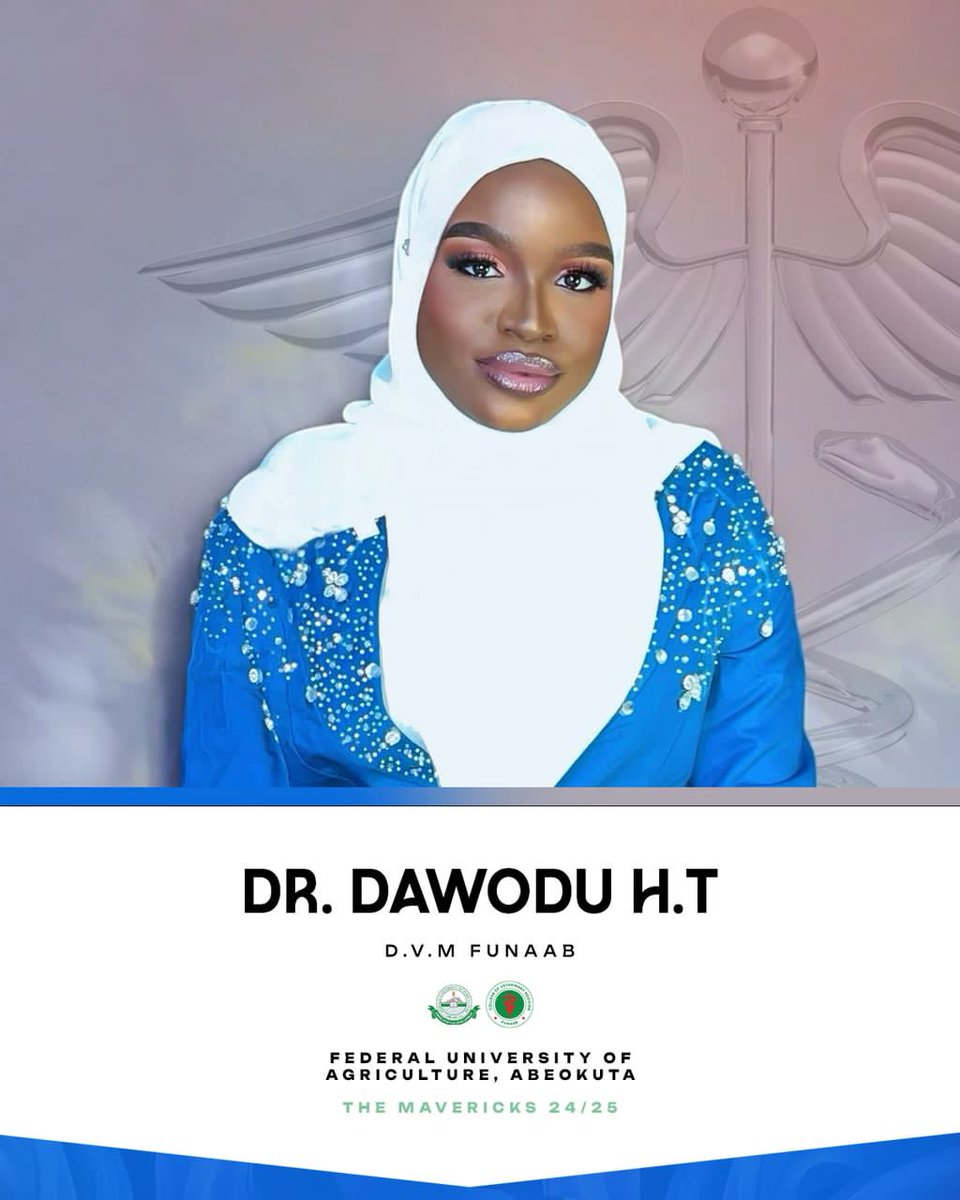 It's officially Dr. Dawodu H.T. now
🥰🤭❤️