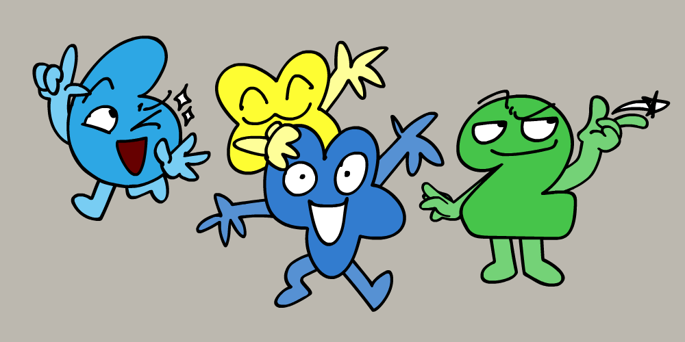 drew these numbies for tpot 20 promo stuffies