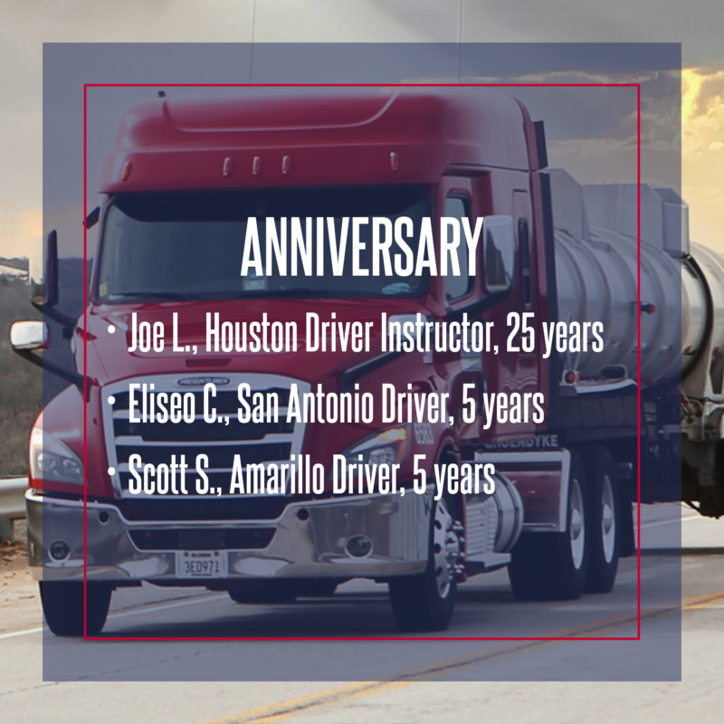 GroendykeJobs's tweet photo. 🎉It's time to celebrate, as 3 of our Texas employees have reached milestone anniversaries.

Congratulations to each of you! We wish you all the best as you continue your careers with Groendyke Transport!

#GroendykeTransport #Anniversaries https://t.co/p5kPD2bBna