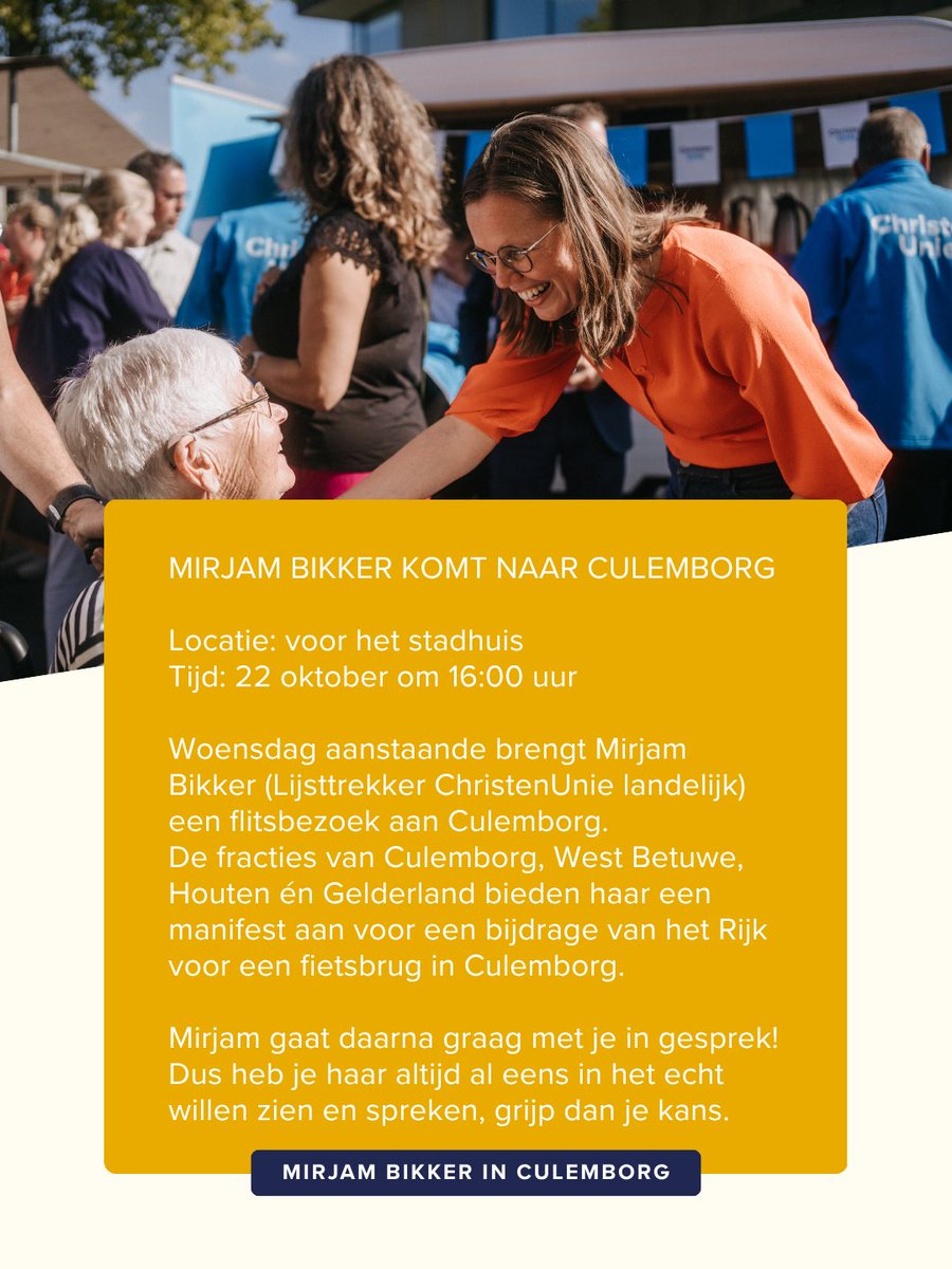 ChristenUnie Culemborg tweet media