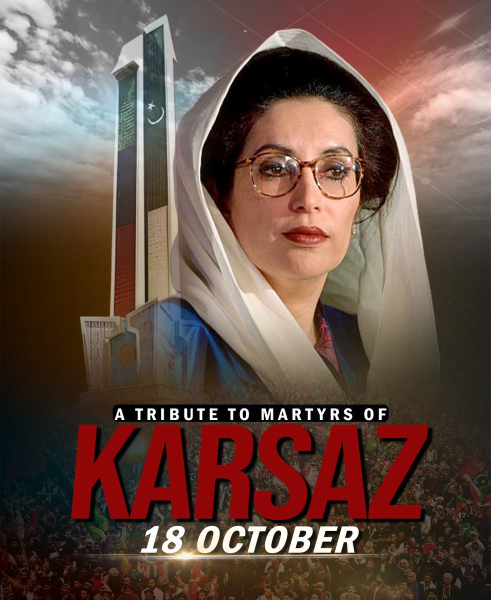 RazaDharijo's tweet photo. #SalaamShuhadaEKarsaz 🙌🏽🙋🏻♀️
#18thOct2007 https://t.co/rdETLh1kfv