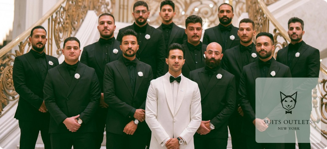 SuitsOutlets's tweet image. A common question we often hear is, "Why are tuxedos considered so formal, and what makes them different from a regular suit?" Fortunately, suitsoutlets.com has the answer for you.